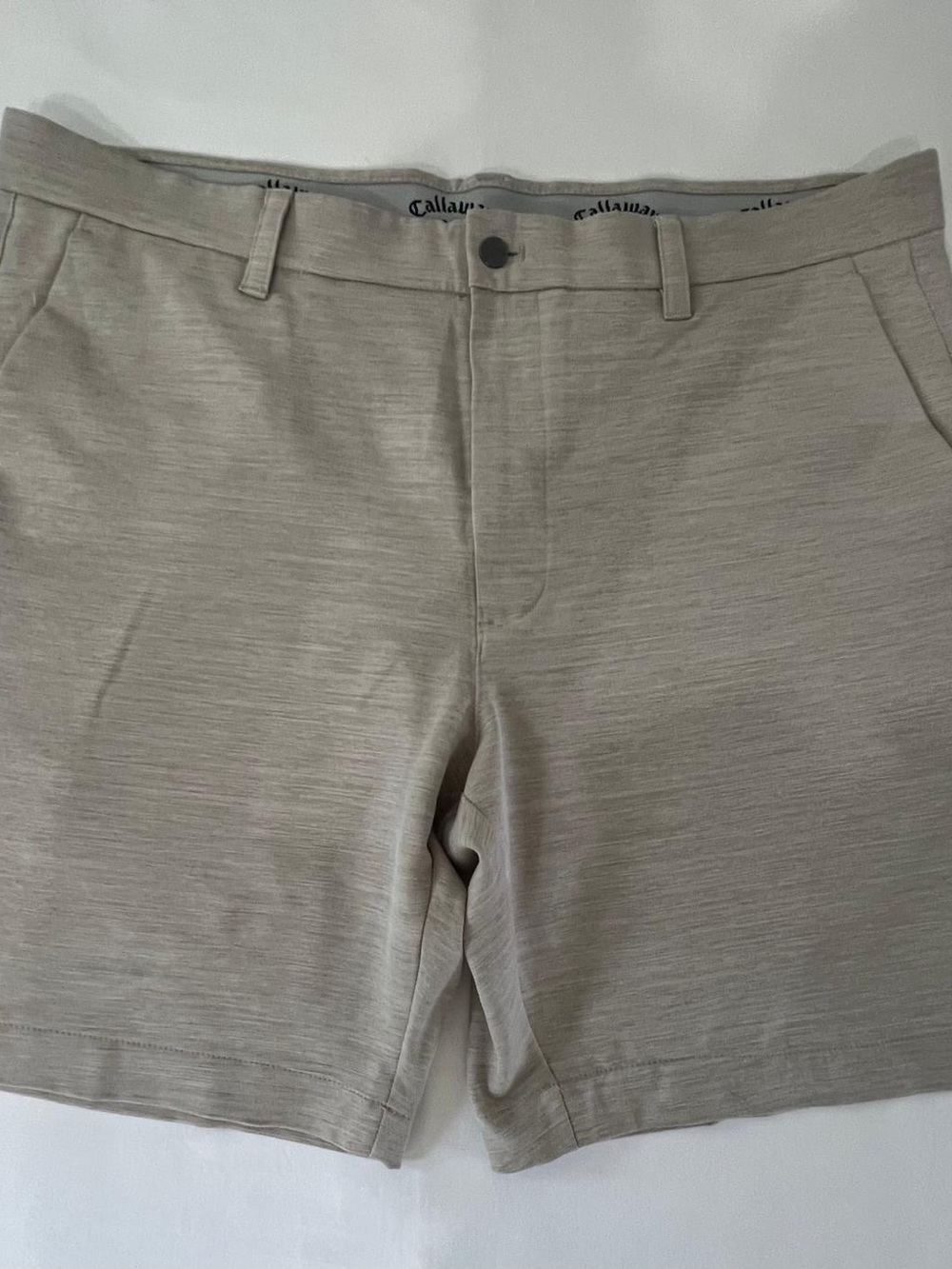 Callaway Men's Khaki Performance Golf Shorts